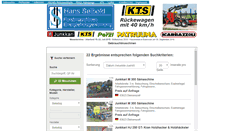 Desktop Screenshot of gebrauchte.brennholzmaschine.com