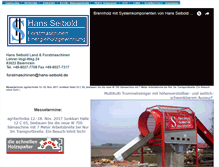 Tablet Screenshot of brennholzmaschine.com
